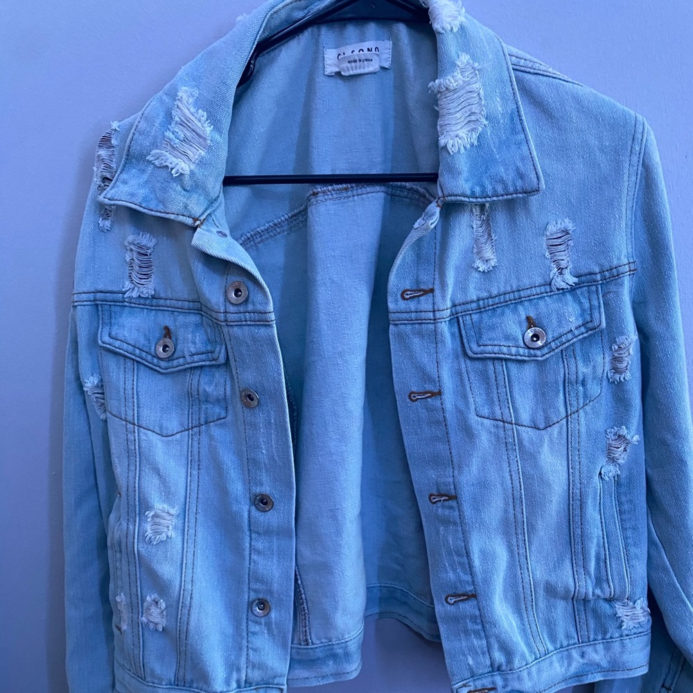 Denim Light wash jacket